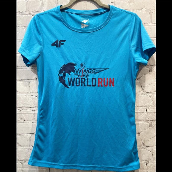 Ⓜ️Ⓜ️Ⓜ️4F REMERA UNISEX WORLD CUP TURQUESA SIZE MⓂ️Ⓜ️ - Picture 4 of 6